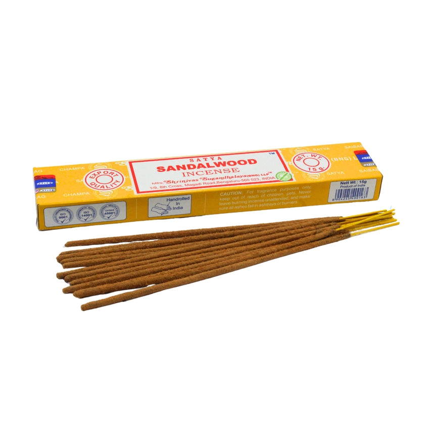 Encens Satya en bâtons – Lots panachables (3, 5 ou 10 boîtes)