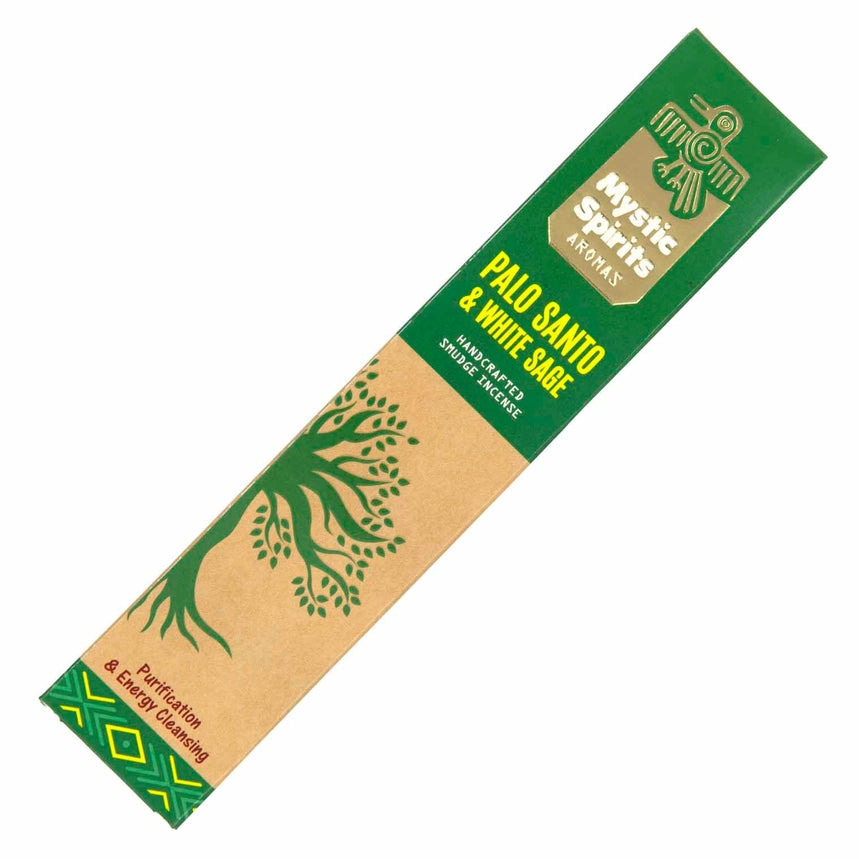 Encens Mystic Spirits Premium – Base Palo Santo ou base Sauge (3 ou 5 boîtes)