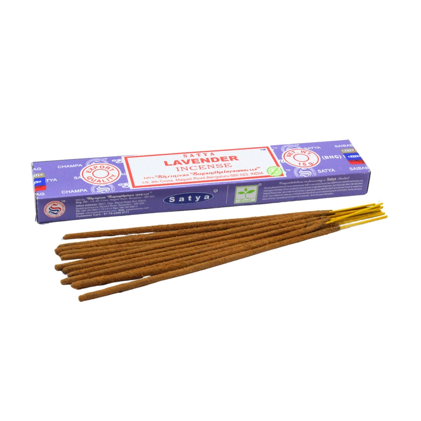 Encens Satya en bâtons – Lots panachables (3, 5 ou 10 boîtes)