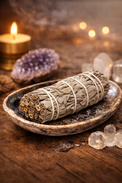 Fagot de Sauge Blanche – Purification & Rituel