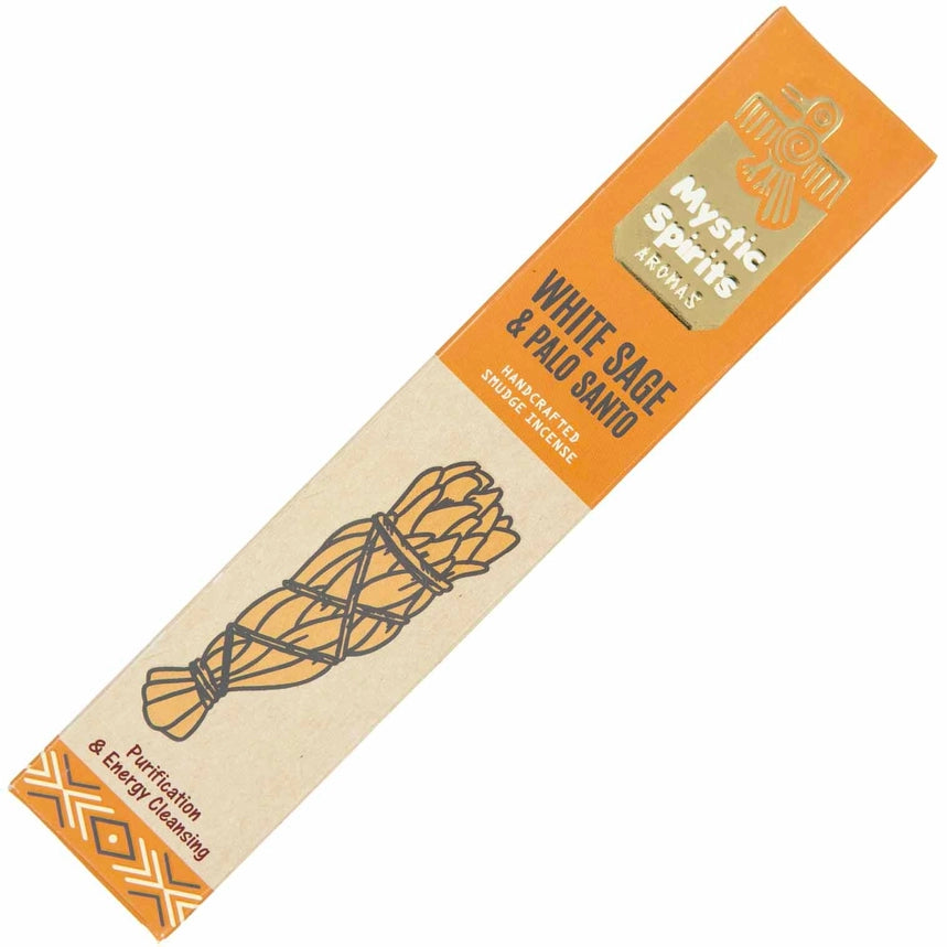 Encens Mystic Spirits Premium – Base Palo Santo ou base Sauge (3 ou 5 boîtes)