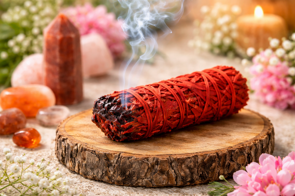 Fagot de Sauge Sang de Dragon – Fumigation & Rituel
