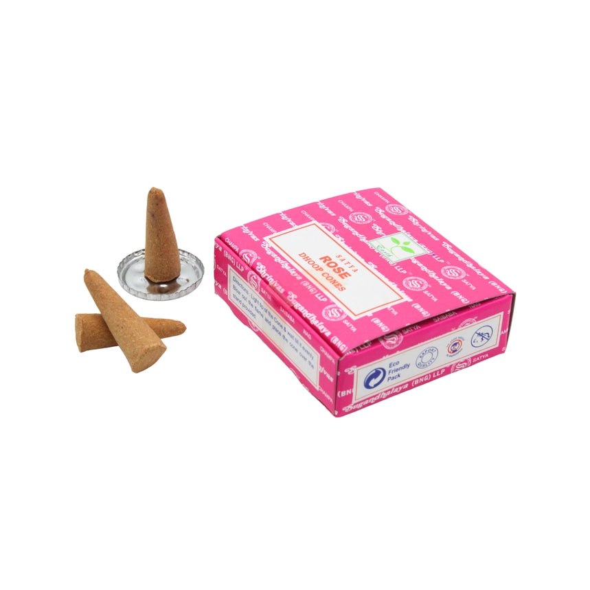 Encens cônes Satya – Lots panachables (3, 5 boîtes)