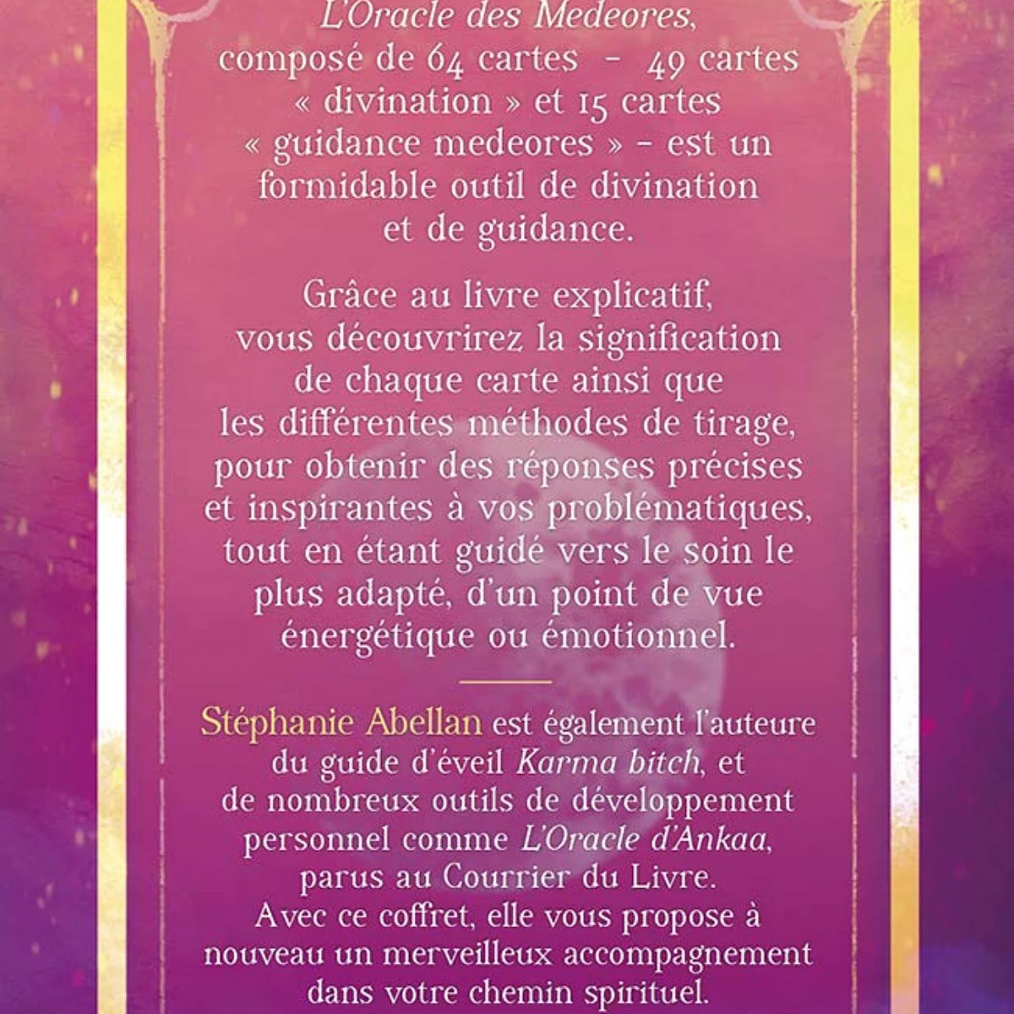 L’Oracle des Medeores – Stéphanie Abellan