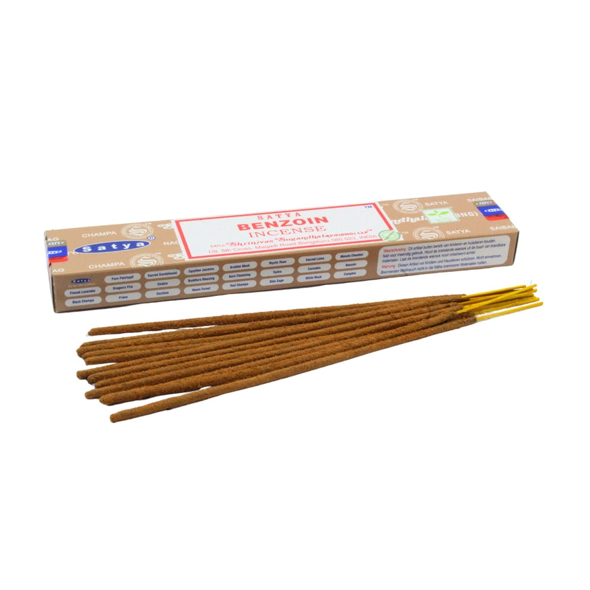 Encens Satya en bâtons – Lots panachables (3, 5 ou 10 boîtes)