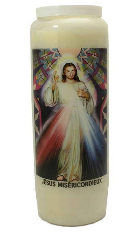 Bougie Neuvaine Religieuse