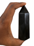 🖤 Pointe de Tourmaline noire naturelle – Obélisque poli – Pièce unique 324 g