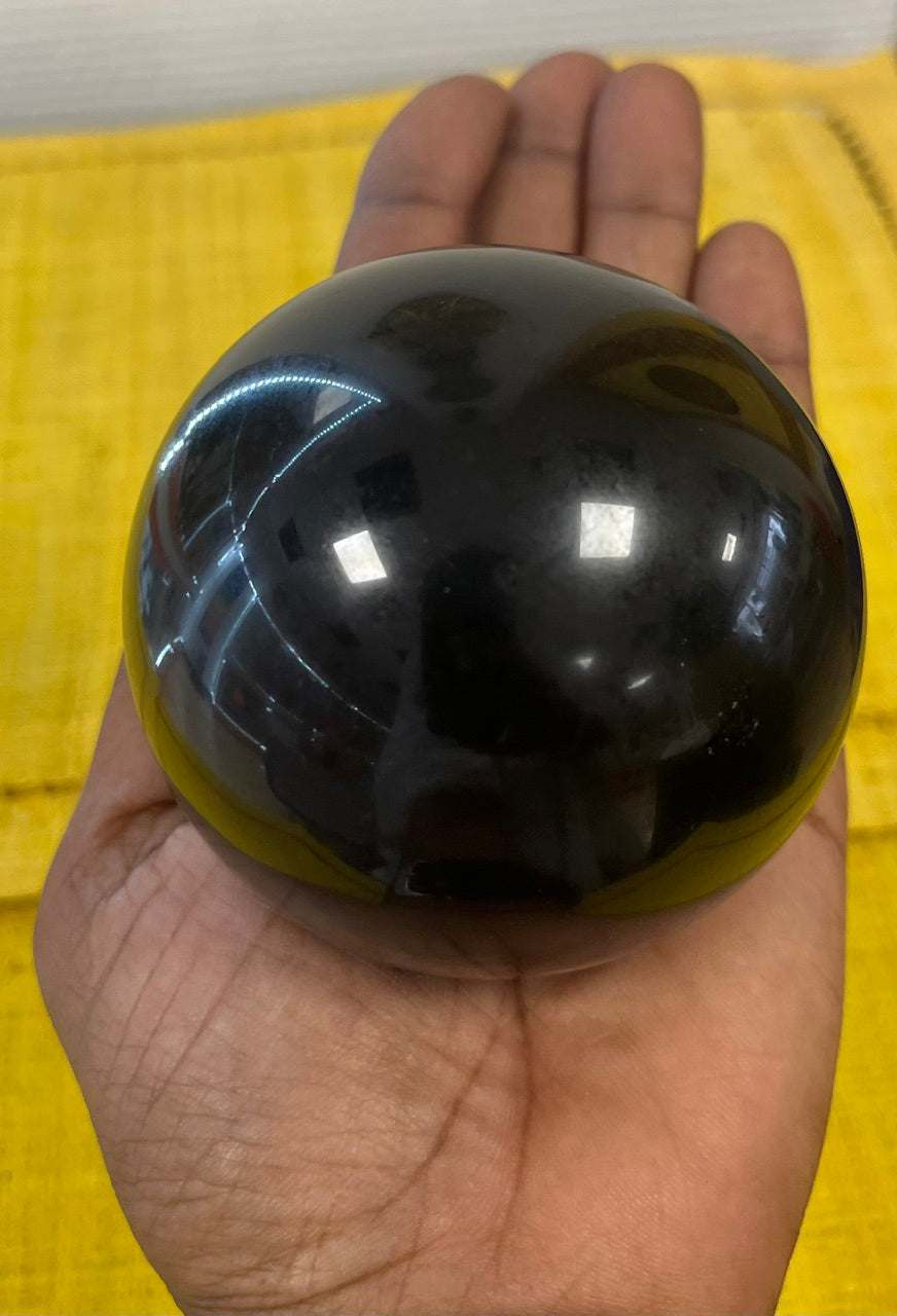 Sphère en Tourmaline noire naturelle – Pièce unique – 639 g