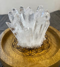 Druse de Cristal de Roche naturel – Bouquet de pointes de Quartz – Pièce unique ✨