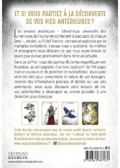 Akasha – L’Oracle des mémoires akashiques (48 cartes)