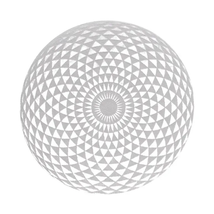 Plaque Circulaire en Sélénite – Géométrie Sacrée