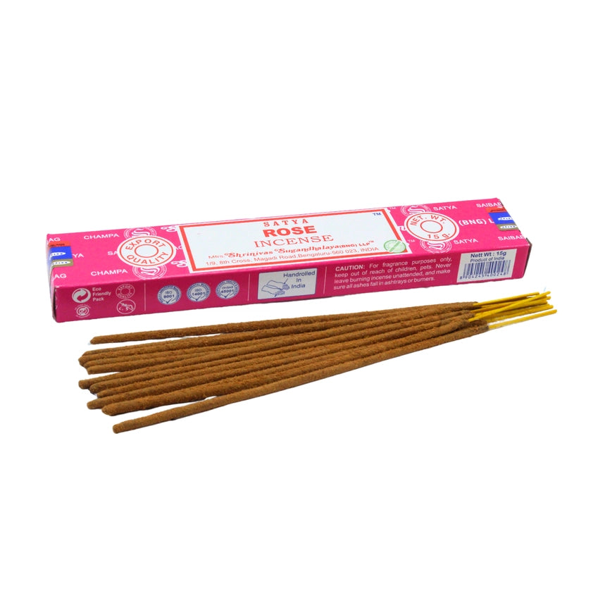 Encens Satya en bâtons – Lots panachables (3, 5 ou 10 boîtes)