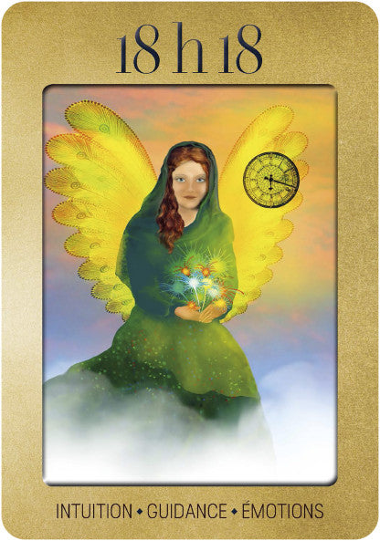 Oracle Angélique des Heures Miroirs – Coffret 37 cartes + guide
