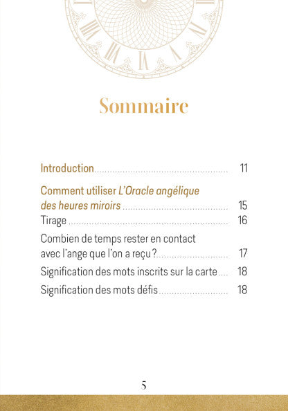 Oracle Angélique des Heures Miroirs – Coffret 37 cartes + guide