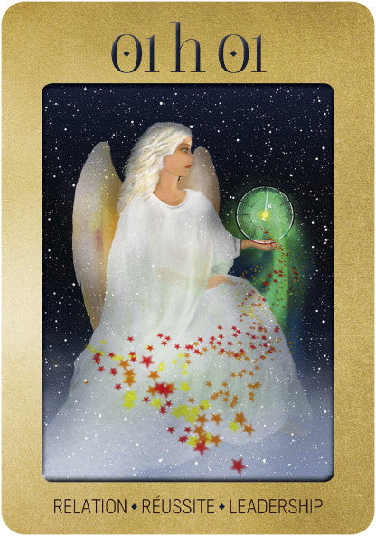 Oracle Angélique des Heures Miroirs – Coffret 37 cartes + guide