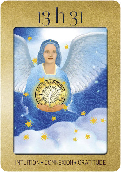 Oracle Angélique des Heures Miroirs – Coffret 37 cartes + guide