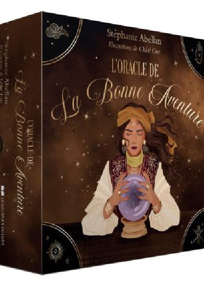Oracle de la Bonne Aventure – Coffret 50 cartes + tapis + pochon
