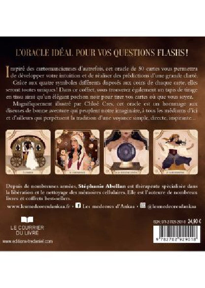 Oracle de la Bonne Aventure – Coffret 50 cartes + tapis + pochon