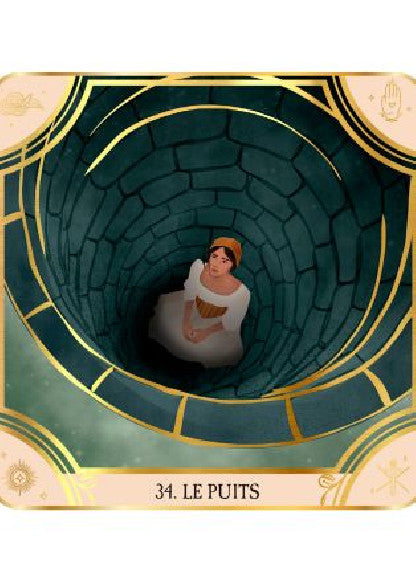 Oracle de la Bonne Aventure – Coffret 50 cartes + tapis + pochon