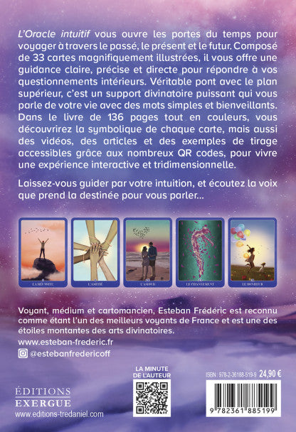 L’Oracle Intuitif – Coffret 33 cartes avec livre