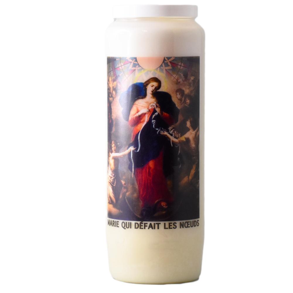 Bougie Neuvaine Religieuse