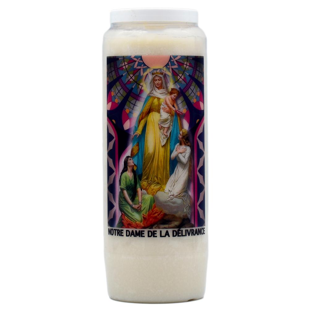 Bougie Neuvaine Religieuse