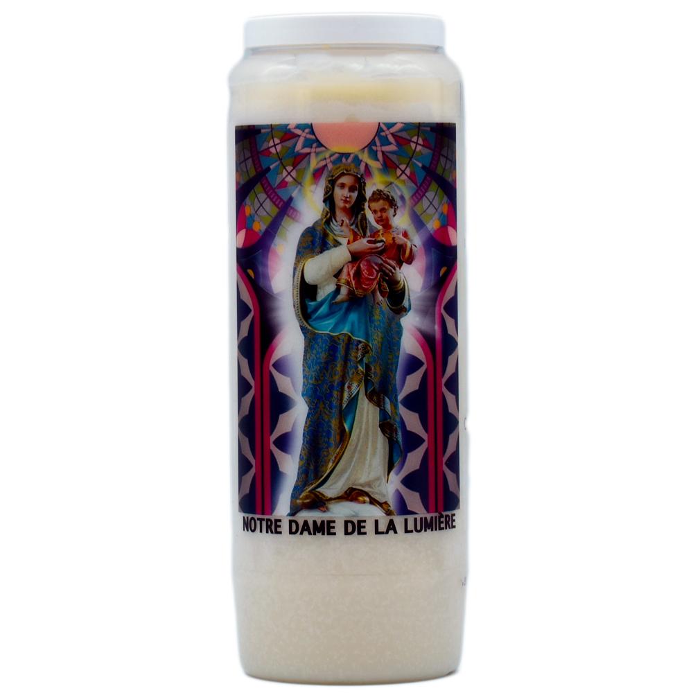 Bougie Neuvaine Religieuse