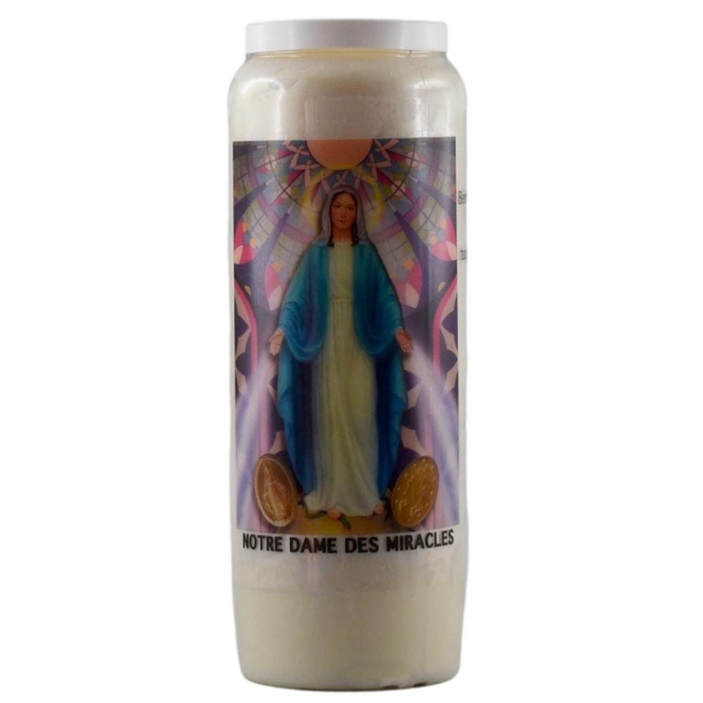 Bougie Neuvaine Religieuse