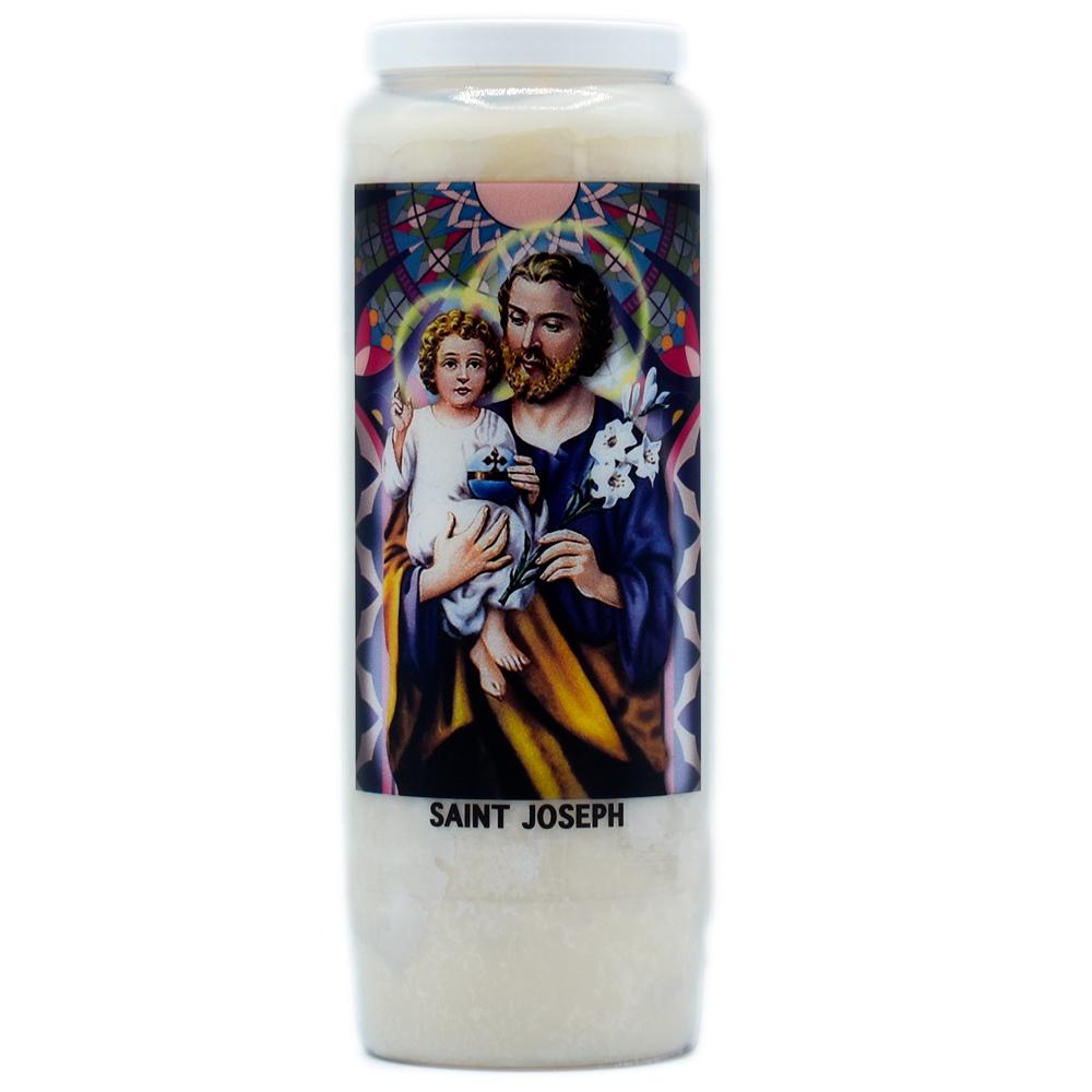Bougie Neuvaine Religieuse