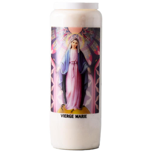 Bougie Neuvaine Religieuse