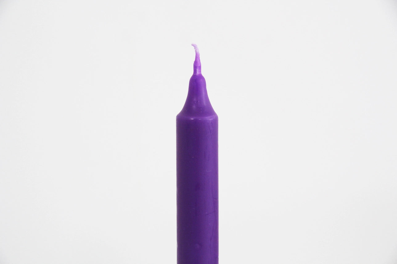 Lot de Bougie rituelle teintée masse